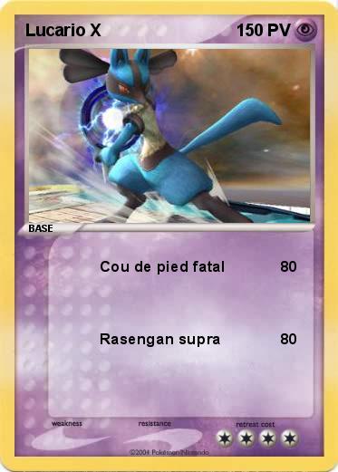 Pokemon Lucario X