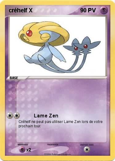 Pokemon créhelf X