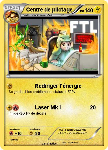 Pokemon Centre de pilotage