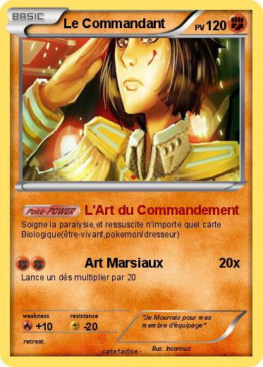 Pokemon Le Commandant