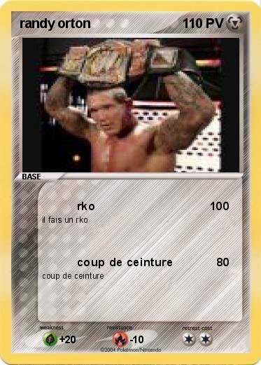 Pokemon randy orton 