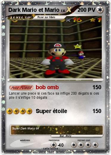 Pokemon Dark Mario et Mario
