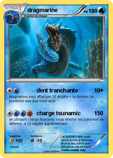 Pokemon dragmarine