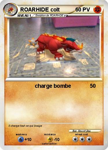 Pokemon ROARHIDE colt