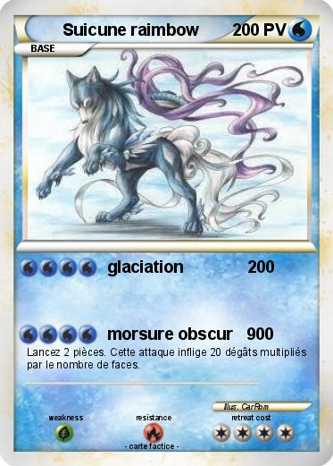 Pokemon Suicune raimbow