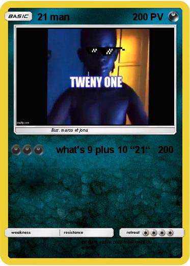 Pokemon 21 man