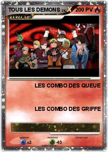Pokemon TOUS LES DEMONS