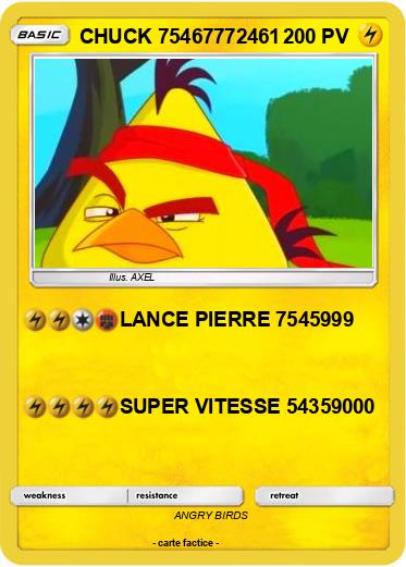 Pokemon CHUCK 75467772461