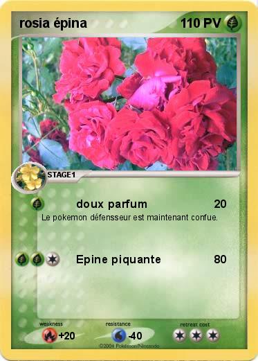 Pokemon rosia épina