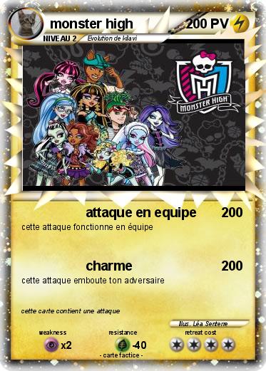 Pokemon monster high