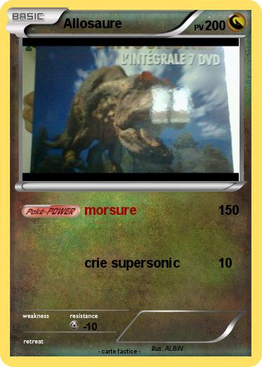 Pokemon Allosaure