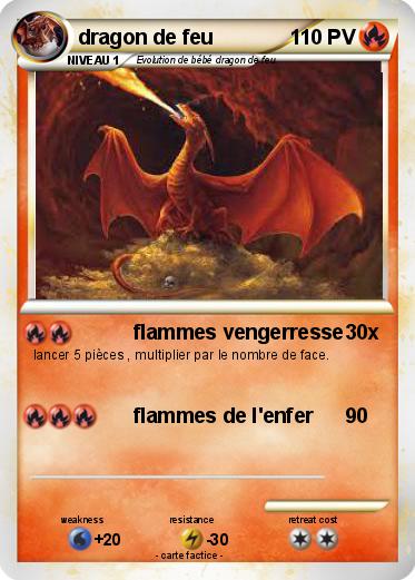 Pokemon dragon de feu
