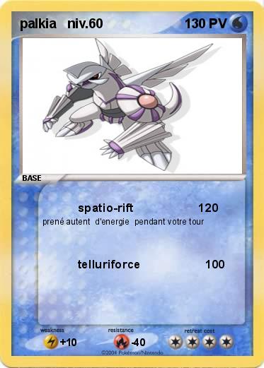 Pokemon palkia   niv.60