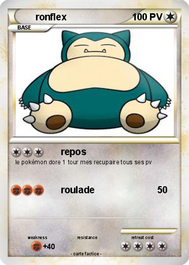 Pokemon ronflex