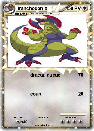 Pokemon tranchodon X