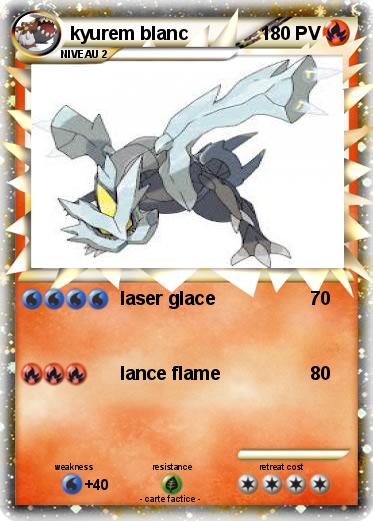 Pokemon kyurem blanc