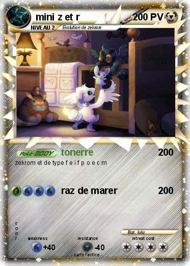 Pokemon mini z et r