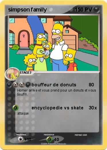Pokemon simpson family 