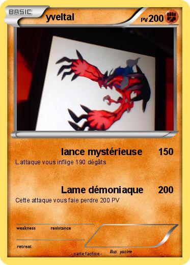 Pokemon yveltal