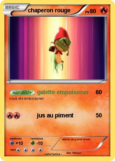 Pokemon chaperon rouge