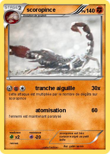 Pokemon scoropince