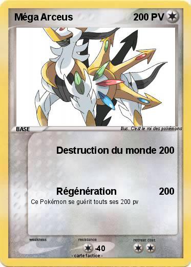 Pokemon Méga Arceus