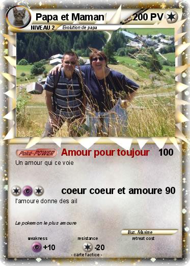 Pokemon Papa et Maman