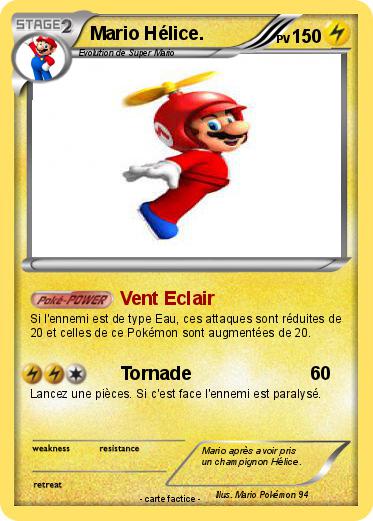Pokemon Mario Hélice.
