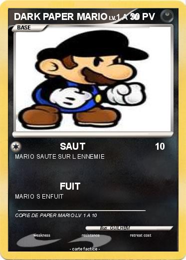 Pokemon DARK PAPER MARIO