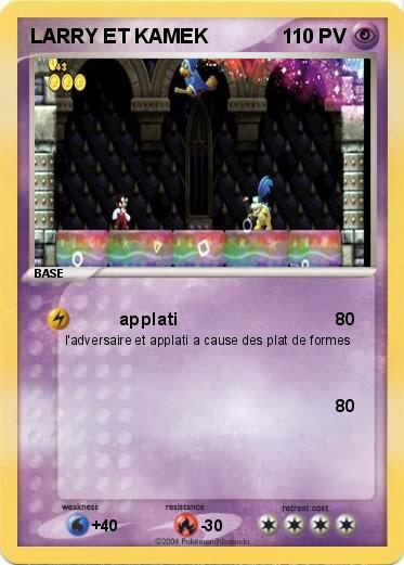 Pokemon LARRY ET KAMEK
