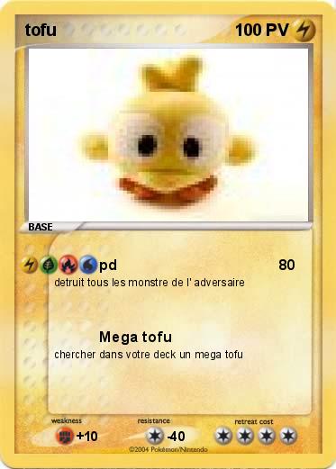 Pokemon tofu