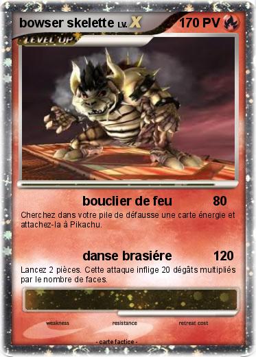 Pokemon bowser skelette