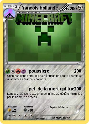 Pokemon francois hollande