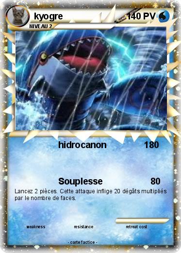 Pokemon kyogre