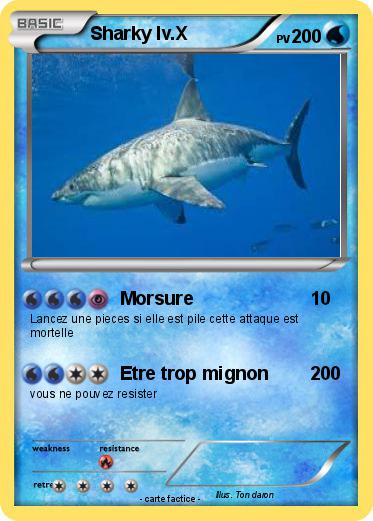 Pokemon Sharky lv.X