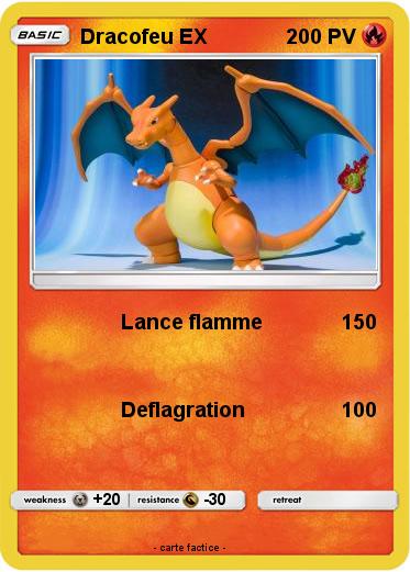 Pokemon Dracofeu EX