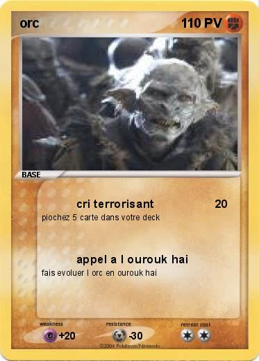 Pokemon orc