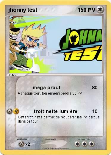 Pokemon jhonny test