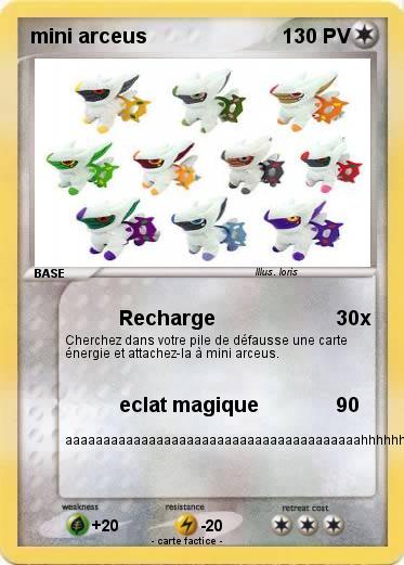 Pokemon mini arceus