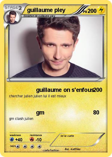 Pokemon guillaume pley