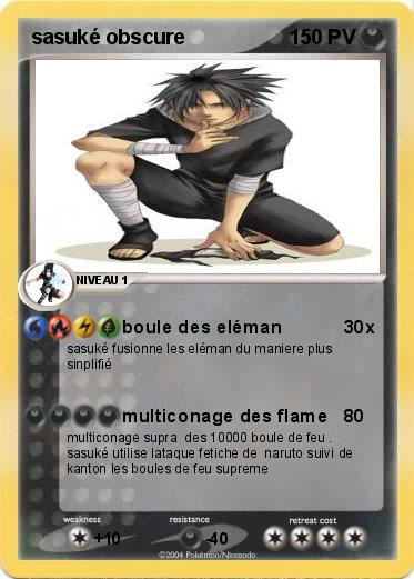 Pokemon sasuké obscure