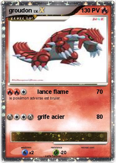 Pokemon groudon