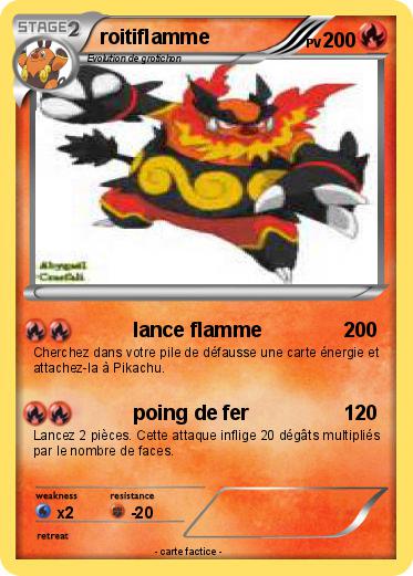 Pokemon roitiflamme