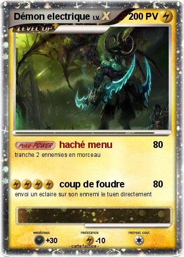 Pokemon Démon electrique