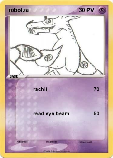 Pokemon robotza