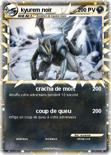 Pokemon kyurem noir