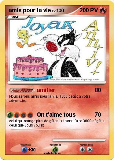 Pokemon amis pour la vie