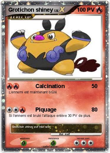 Pokemon Grotichon shiney
