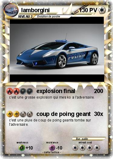 Pokemon lamborgini