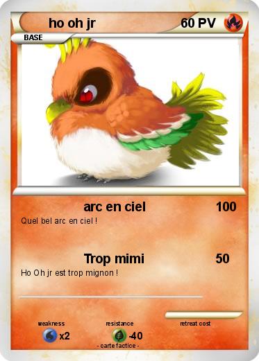 Pokemon ho oh jr